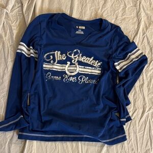 Women’s Indianapolis Colts NFL Team Apparel Long Sleeve Shirt Large